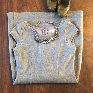 Banana Republic Grey Wool Dress